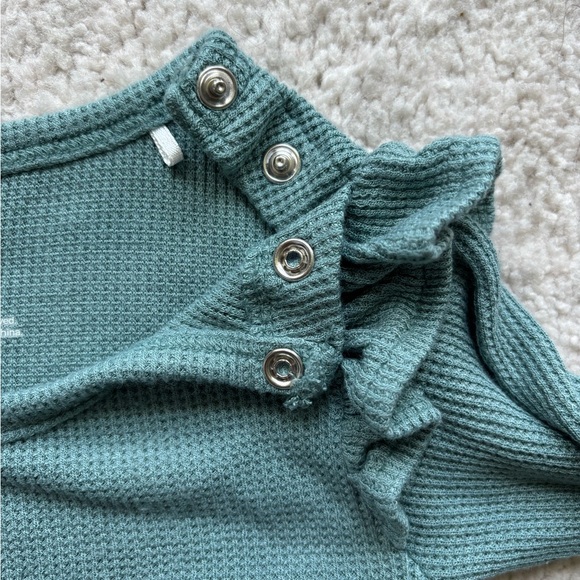 Posh Peanut Waffle Knit Bubble Romper in size 18-24m - Picture 5 of 6